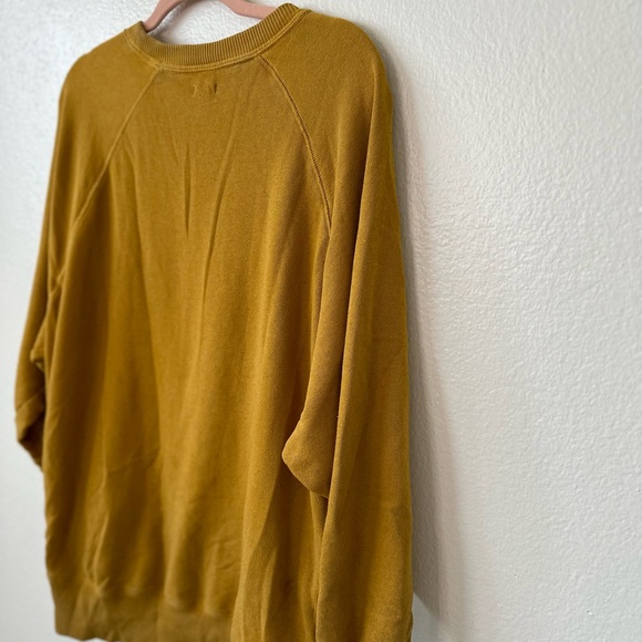 Aerie Mustard Yellow Crewneck Sweatshirt - Picture 8 of 11